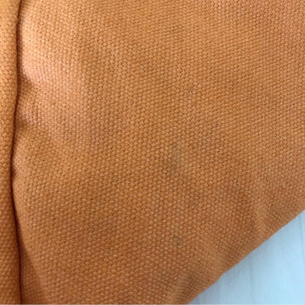 L’OCCITANE Orange Embroidered Canvas Mini Tote Bag Retired - Picture 13 of 17